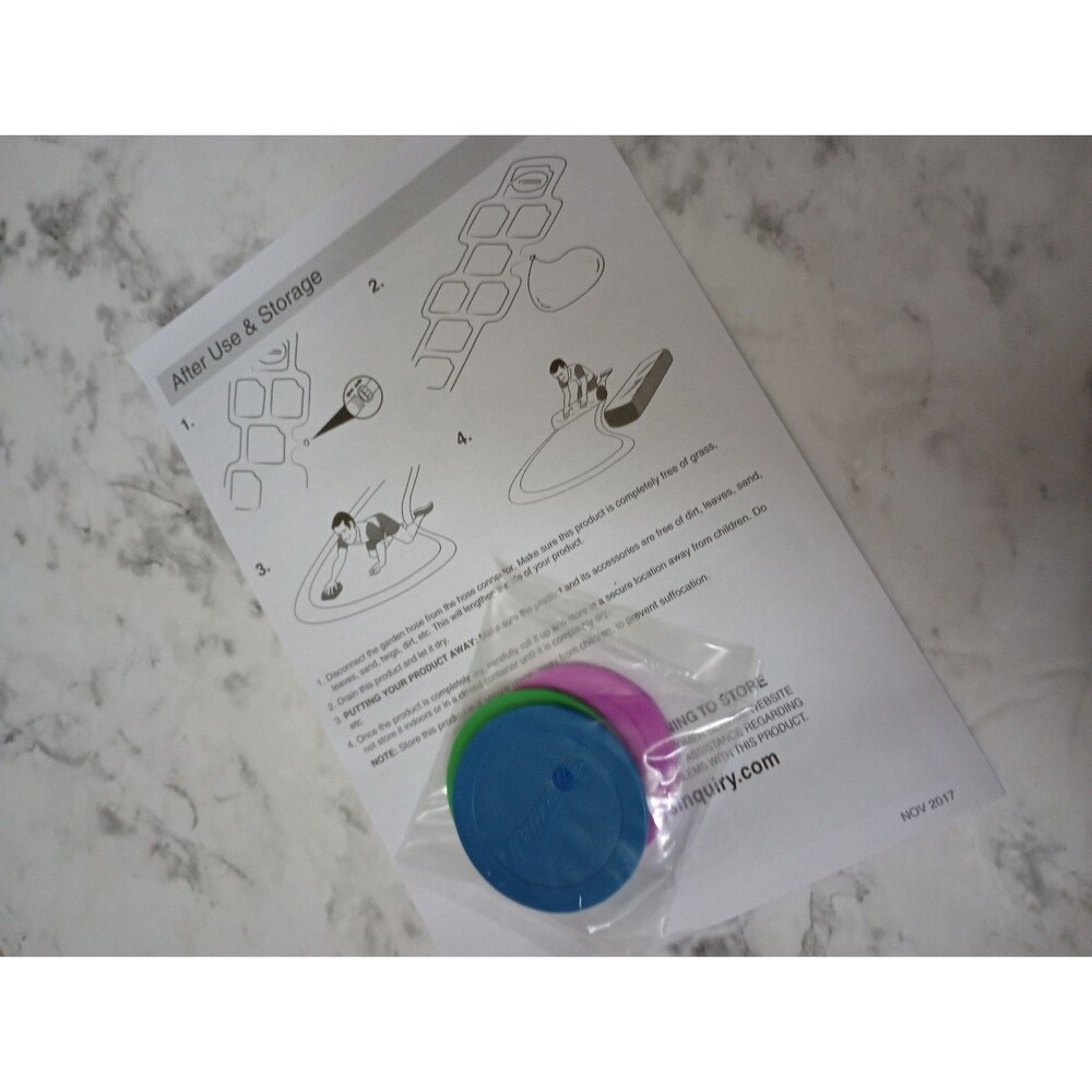 NIB Banzai Inflatable Hopscotch Toy Game - Picture 7 of 7